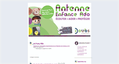 Desktop Screenshot of enfanceado.doubs.fr